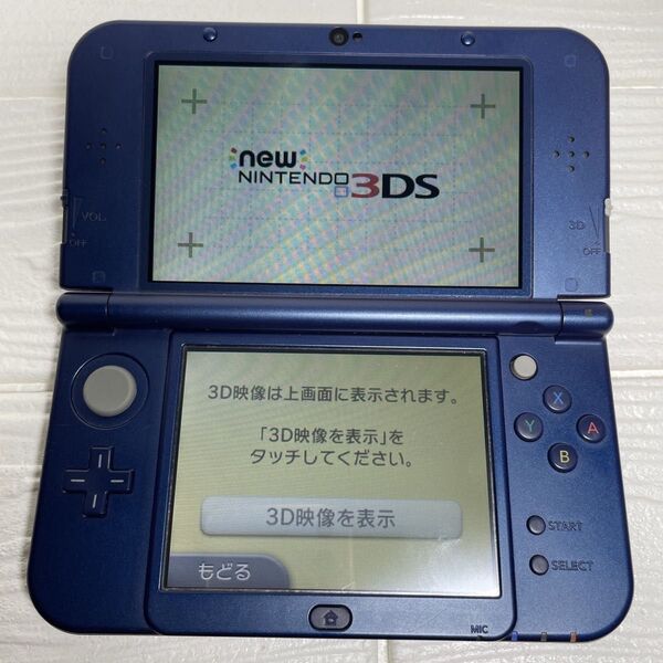 newニンテンドー3DS LL メタリックブルー 任天堂 本体 3DS New Nintendo 3DS LL