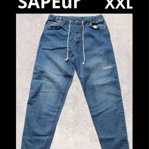 SAPEur SKATE PANTS MK3 XXL サプール スケートパンツ インディゴ デニムパンツ ジーンズ JEANS
