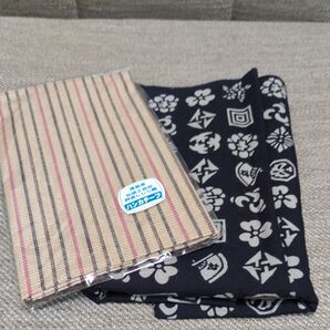 新品 和柄ハンカチ 手ぬぐい 2枚セット