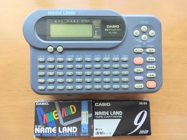 CASIO KL-1000 漢字ラベルライター ジャンク品