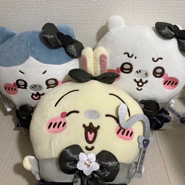 超まじかるちいかわ 悪いバージョンだ BIGぬいぐるみ 3点セット ちいかわ ハチワレ うさぎ