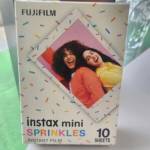 チェキフィルム instax mini SPRINKLES インスタントフィルム 10枚入 FUJIFILM スプリンクルズ