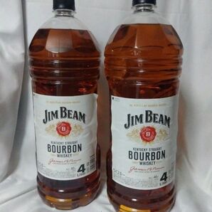 サントリーJim Beamバーボンウイスキー 4000ml2本セット
