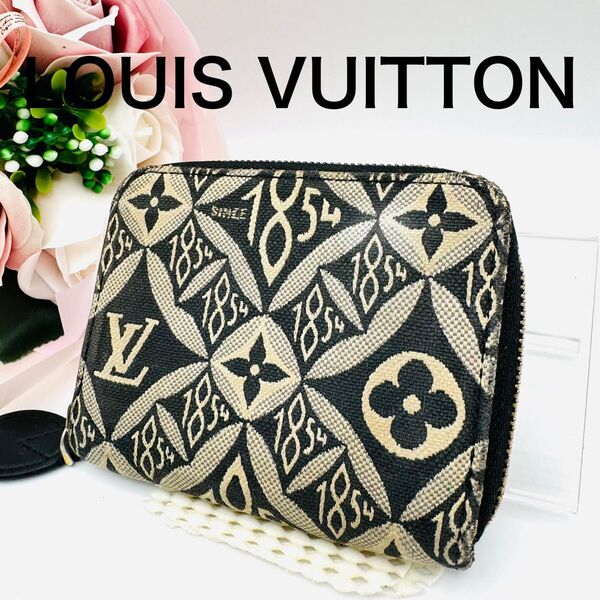 ICタグ ルイヴィトン ジャガード ジップ コインケース コインパース ジッピーコインパース LOUIS VUITTON 470