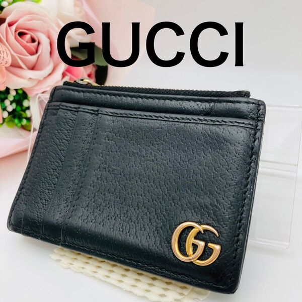 GUCCI グッチ GGマーモント コインケース カードケース パスケース カード入れ 531