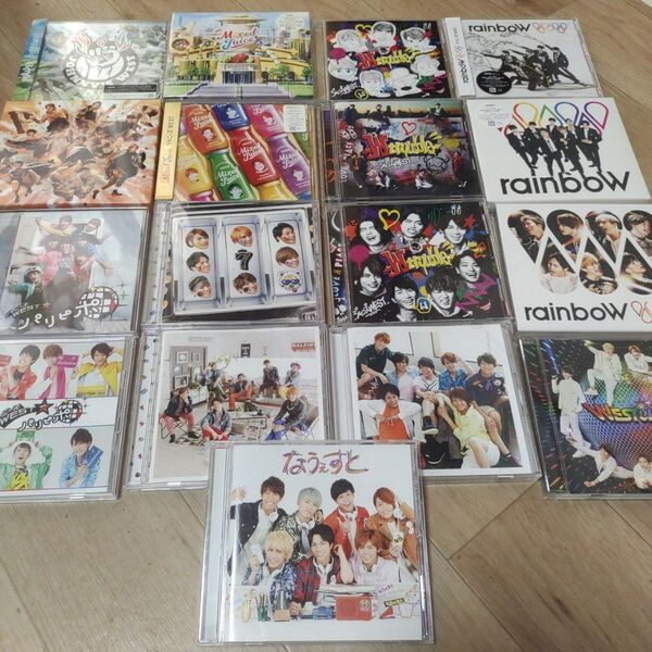 ジャニーズWEST アルバム セット 初回、通常 CD ,DVD まとめ