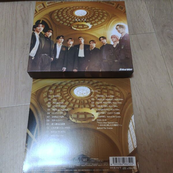 RAYS s4 snowman 初回 CD ,blu-ray