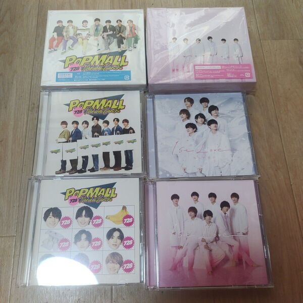 なにわ男子 POPMALL、1st love 初回、通常 CD,blu-ray