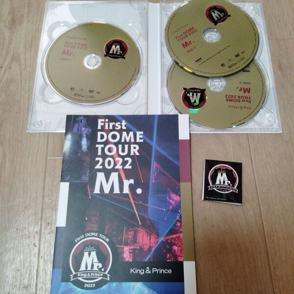 King&Prince/First DOME 2022~Mr.~初回 DVD