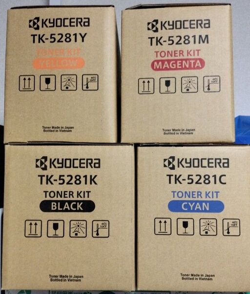 KYOCERA TK-5281 トナーカートリッジ 純正セット