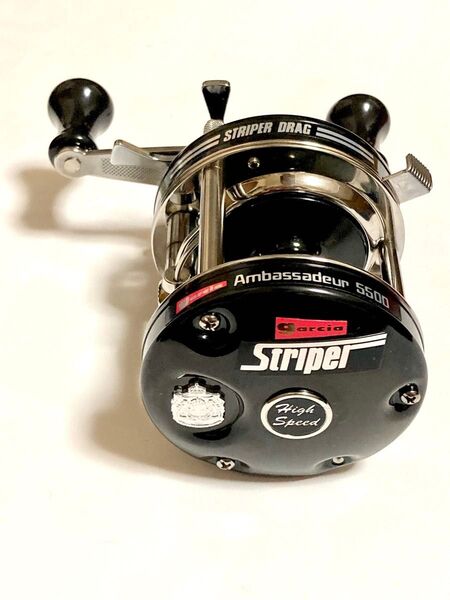 アブガルシア アンバサダー 5500 Striper Black ストライパー ブラック ファクトリーチューン 未使用品