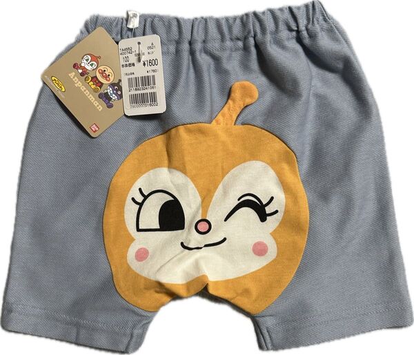 アンパンマン ドキンちゃん ハーフパンツ モンキーパンツ 100cm