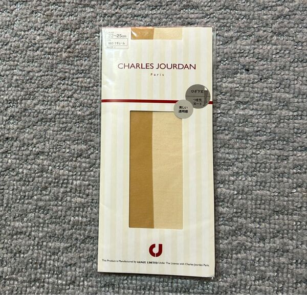 CHARLES JOURDAN シャルルジョルダン ひざ下丈ストッキング 22〜25㎝ パンティストッキング M ストッキング