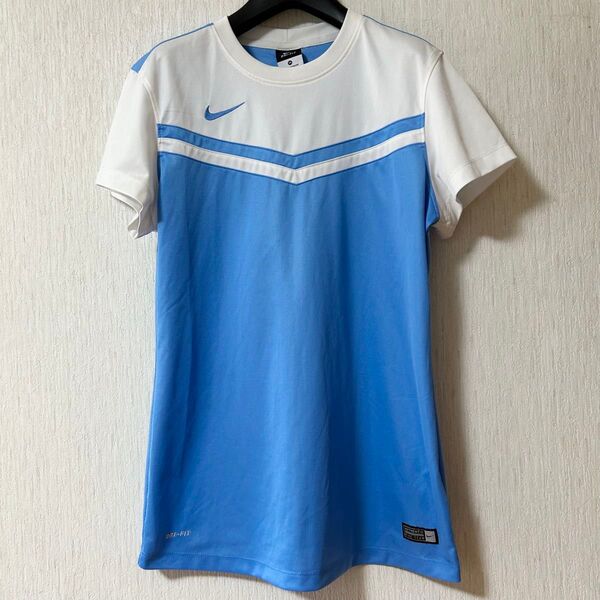 NIKE ナイキ DRI-FIT 刺繍ロゴ スポーツウェア トレーニングウェア 半袖Tシャツ サイズM
