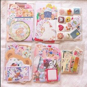 Aディズニー&ダッフィーバラメモ シール マスキングテープ