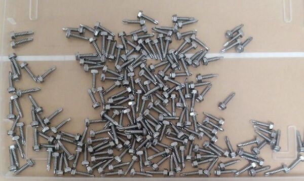 HXNSF-410-D4-19 200本 SUS410 ピアスHEX六角