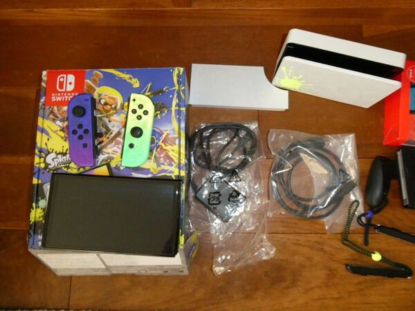 任天堂 switch スプラ 有機ELモデル 本体 有機ELモデル ニンテンドースイッチ