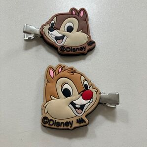ディズニー チップとデール ヘアクリップ 2個セット