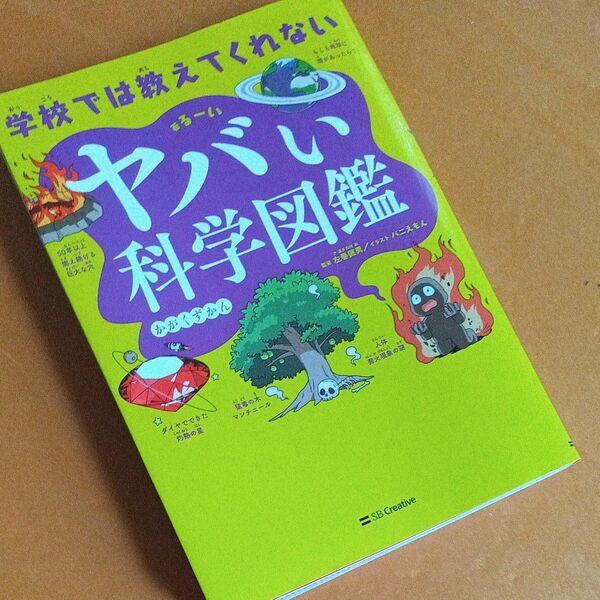 美品 学校では教えてくれないヤバい科学図鑑 学習書 小学生
