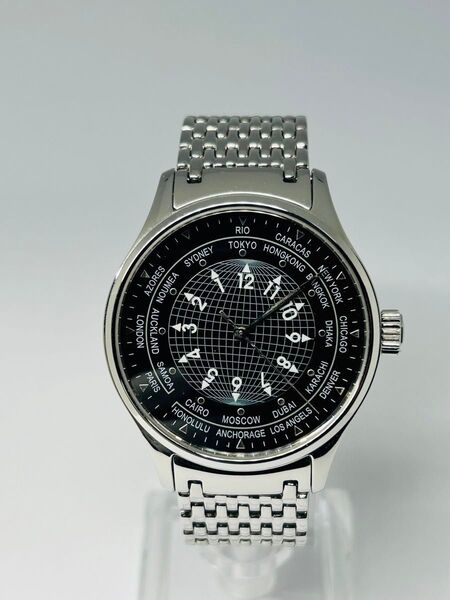 【極希少】enne GLOBAL WATCH シースルーバック ディスクダイアル【美品】