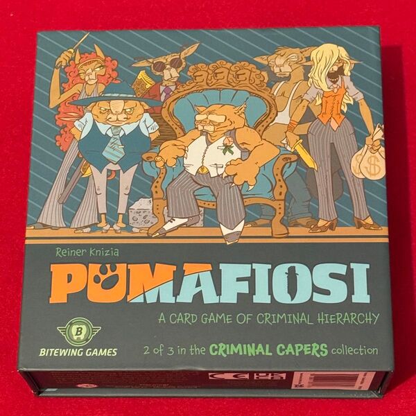 ピューマフィオシ PUMAFIOSI ボードゲーム 日本語訳なし