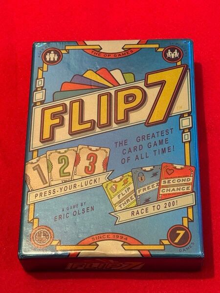 フリップ7 Flip7 ボードゲーム 日本語訳なし