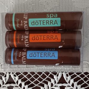 【新品】ドテラ リップバーム 3本セット 使用期限 2026年09月 正規品 ドテラリップ