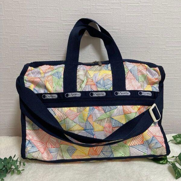 LeSportsac レスポートサック ショルダーバッグ 軽量 ボストンバッグ 2WAY