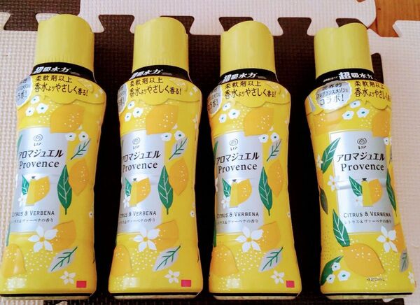 レノア アロマジュエル シトラス&ヴァーベナの香り420ml×4