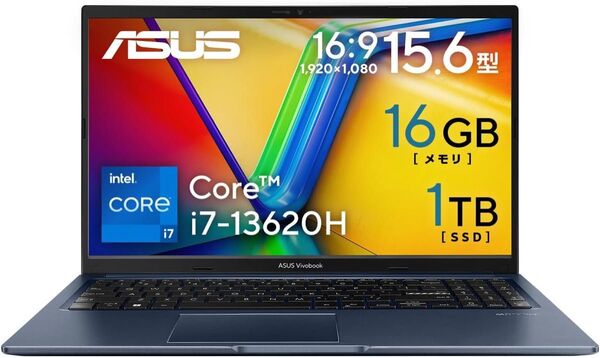 【新品未開封】ASUS Vivobook 15 X1502VA Core i7 13620H 【Amazon限定モデル】