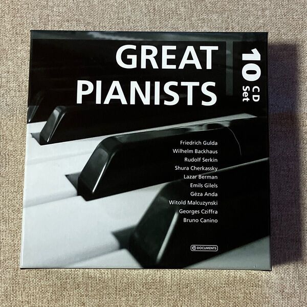 GREAT PIANISTS 10CDセット クラシック