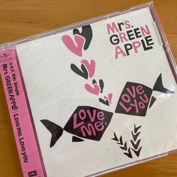 Mrs. GREEN APPLE CD Love me, Love you
