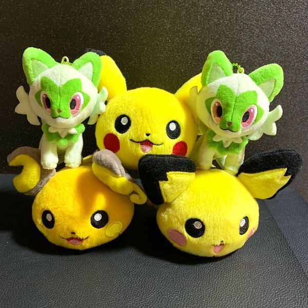 ポケットモンスター ポケモン ころりんフレンズ ピカチュウ ピチュー ライチュウ ポケセン限定 ニャオハ ぬいぐるみ ストラップ