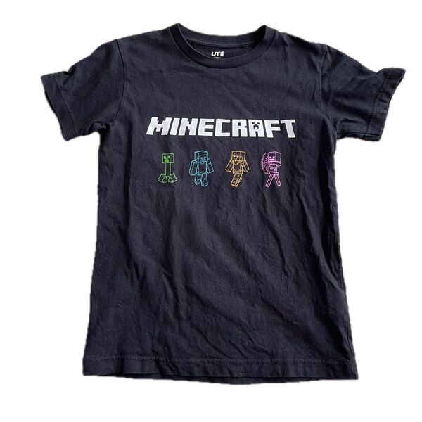 マイクラフト 150 Tシャツ 黒 半袖 UT UNIQLO ユニクロ