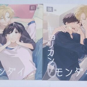 同人誌 A英 アッシュ×英二 バナナフィッシュ BANANA FISH キョリカンゼロモンダイ 前編・後編 爽雨 彩雨堂