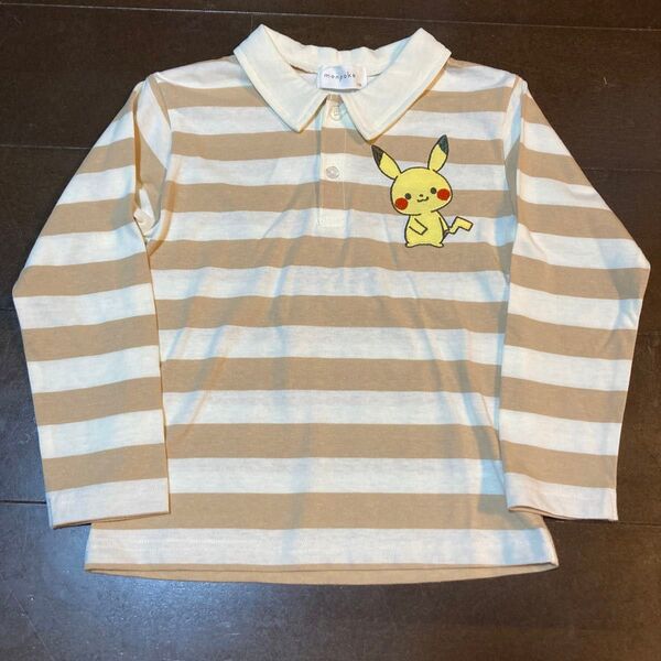 ポケモン ポケットモンスター モンポケ 長袖シャツ 男の子 サイズ110