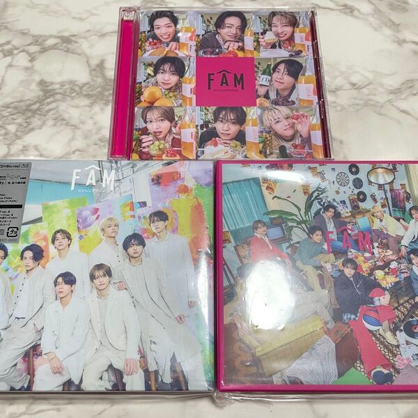 timeleszのアルバム FAM 3形態セット 初回盤A 初回盤B 通常盤の3形態