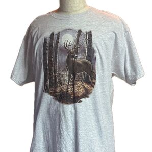unknown 90's プリントTシャツ 実寸XL