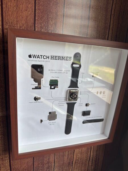 【貴重】Apple Watch(初代)HERMES標本アート