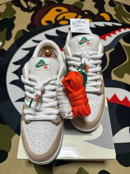 Jarritos × Nike SB Dunk Low "Phantom and Malachite" 28cm