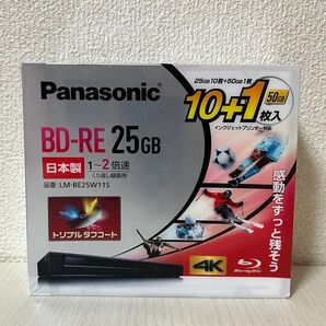 Panasonic 録画用ブルーレイディスク LM-BE25W11S