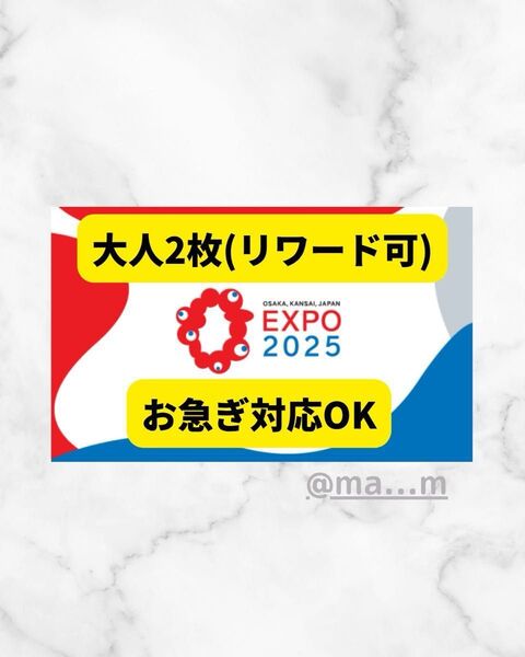 大阪万博 チケット 一日券 1枚