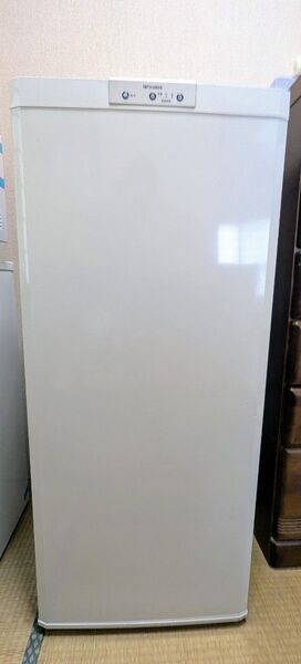 三菱ノンフロン冷凍庫 MF-U12N-W 2008年製 MITSUBISHI 1ドア冷凍庫 121L 冷蔵庫