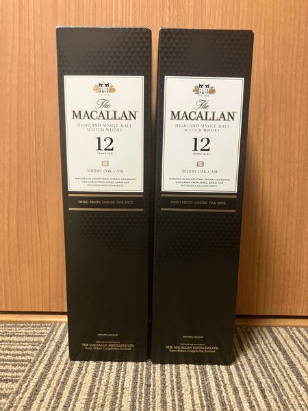 ザマッカラン 12年 箱入り正規輸入品 2本