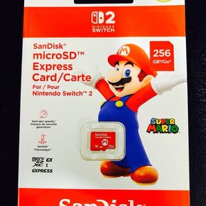 【新品未開封品】SanDisk microSD Expressカード 256GB Nintendo Switch 2対応