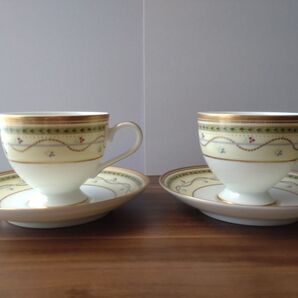 ナルミ コーヒーカップ&ソーサー 2客セット