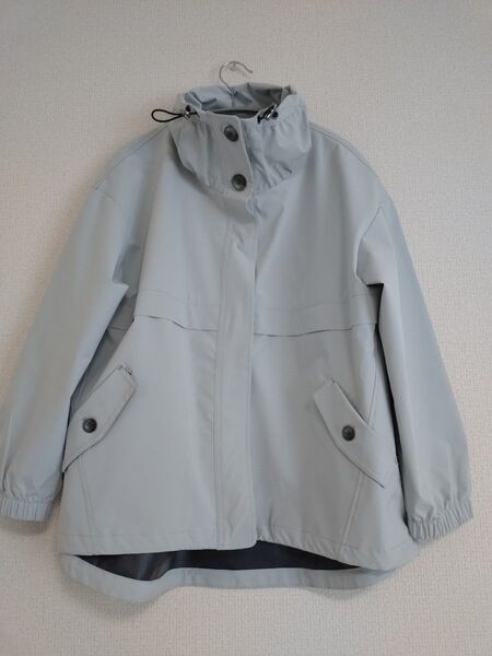 ハルメク通販 アウトドアジャケット グレー L
