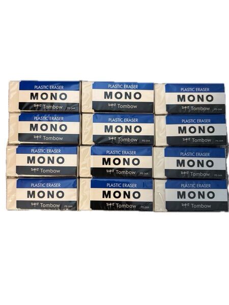 トンボ鉛筆 MONO消しゴム 12個セット 未使用