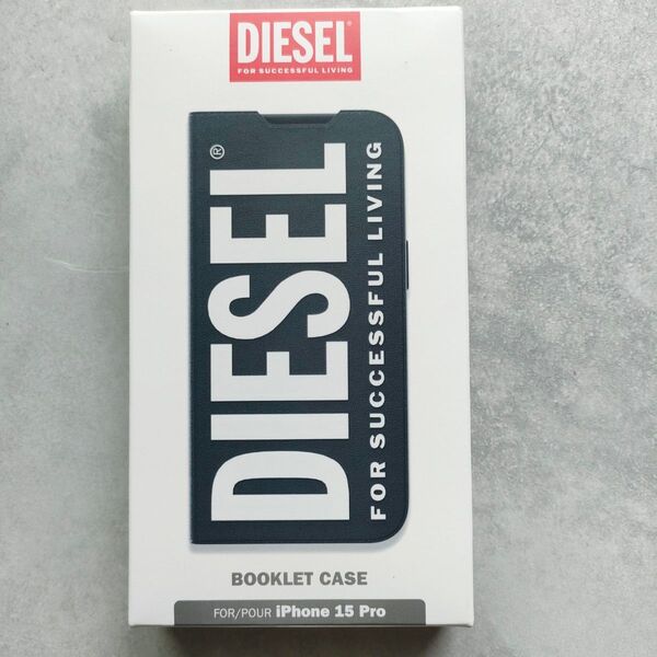 iPhone15Pro ケース ディーゼル DIESEL 黒
