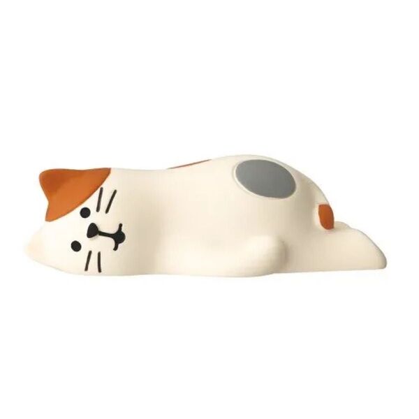 新品未使用 デコレ コンコンブル うだうだねこ 三毛 置物 猫 ネコ インテリア